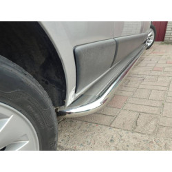 Купити Бокові пороги Premium (2 шт., нерж) 60 мм, довга база для Nissan NV300/Primastar 2016-рр