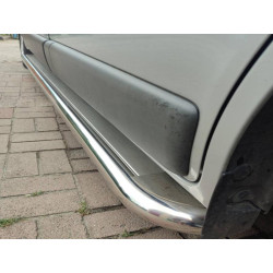 Купити Бокові пороги Premium (2 шт., нерж) 60 мм, довга база для Nissan NV300/Primastar 2016-рр