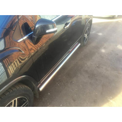 Купити Бічні труби BB001 (2 шт., нерж) 60 мм для Opel Mokka 2012-2021 рр