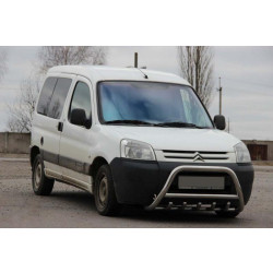 Купити Кенгурятник WT003 (нерж.) 60 мм для Peugeot Partner 1996-2008 рр