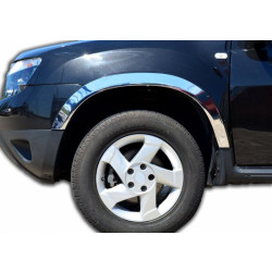 Купити Накладки на арки (4 шт, нержавіюча сталь) для Renault Duster 2008-2017 рр