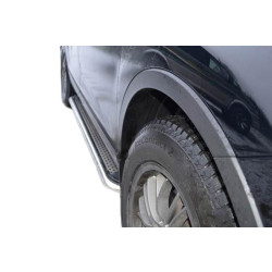 Купити Бокові пороги Maydos V2 (2 шт., нерж) для Mazda CX-7 2006-2012рр