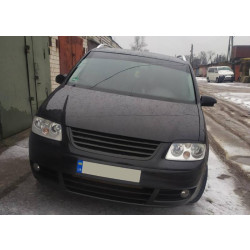 Купити Війки (чорні) Чорний мат для Volkswagen Caddy 2004-2010 рр