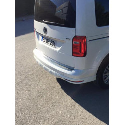 Купить Накладка на задний бампер (под покраску) для Volkswagen Caddy 2015-2020 гг