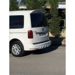 Купить Накладка на задний бампер (под покраску) для Volkswagen Caddy 2015-2020 гг