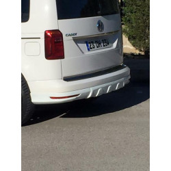 Купить Накладка на задний бампер (под покраску) для Volkswagen Caddy 2015-2020 гг