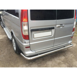 Купити Задня дуга AK005 (нерж.) для Mercedes Viano 2004-2014 рр