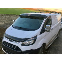 Купить Козырек на лобовое стекло (на кронштейнах) для Ford Custom 2013-2022 гг