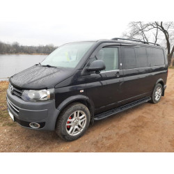 Купити Рейлінги Skyport (чорні) Коротка база для Volkswagen T5 Transporter 2003-2010 рр