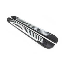 Купить Боковые пороги Line (2 шт., алюминий) для Jeep Grand Cherokee WK2 2010-2021 гг