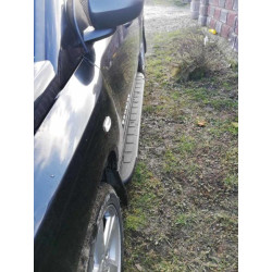 Купить Боковые пороги Duru (2 шт., алюминий) для Jeep Compass 2006-2016 гг