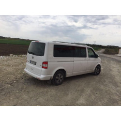 Купить Рейлинги Skyport (белые) Короткая база для Volkswagen T6