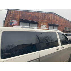 Купить Рейлинги Skyport (белые) Длинная база для Volkswagen T6