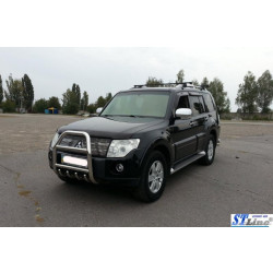 Купити Кенгурятник QT011 (нерж.) для Mitsubishi Pajero Wagon IV