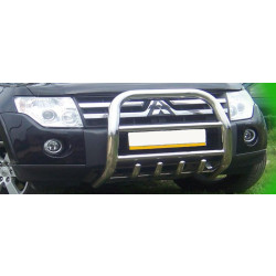 Купити Кенгурятник QT011 (нерж.) для Mitsubishi Pajero Wagon IV