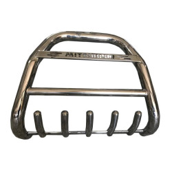 Купити Кенгурятник QT011 (нерж.) для Mitsubishi Pajero Wagon IV