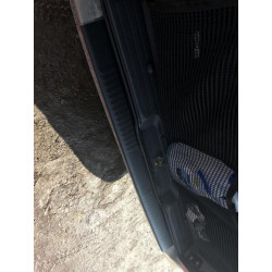 Купить Накладка на задний бампер с загибом (DDU, пластик) Глянцевая для Mercedes Vito W639 2004-2014 гг