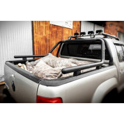 Купить Дуга на кузов (черная) 76мм для Volkswagen Amarok 2010-2022 гг