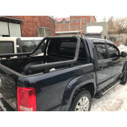 Купить Дуга на кузов (черная) 76мм для Volkswagen Amarok 2010-2022 гг