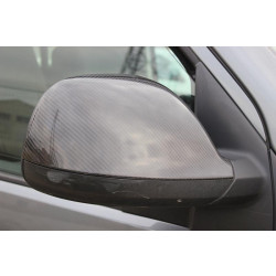 Купити Накладки на дзеркала (2 шт., карбон) Покриття під карбон для Volkswagen T6