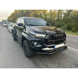 Купити Передній вус подвійний Vegas (2015-2020, чорний, 76мм) для Toyota Hilux 2015- рр