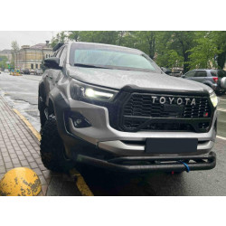 Купити Передній вус подвійний Vegas (2015-2020, чорний, 76мм) для Toyota Hilux 2015- рр