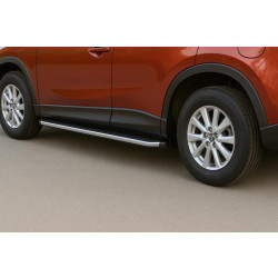 Купити Бокові пороги оригінал V1 (2 шт) для Mazda CX-5 2012-2017рр