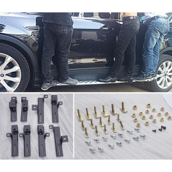 Купити Бокові пороги OEM-V2 (2 шт., алюміній) для Ford Kuga/Escape 2013-2019 рр