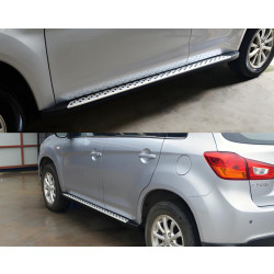 Купить Боковые пороги Оригинал (2 шт) для Mitsubishi ASX 2010-2023 гг