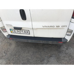 Купити Накладка на задній бампер DDU (ABS) для Renault Trafic 2001-2015 рр