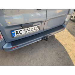 Купити Накладка на задній бампер DDU (ABS) для Renault Trafic 2001-2015 рр