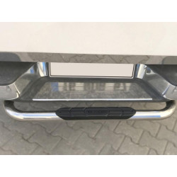 Купити Задній захист Omsa (нерж) 70 мм для Volkswagen Amarok 2010-2022 рр