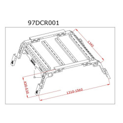 Купить Роллбар Bed Rack для Ford F-150 2014- рр