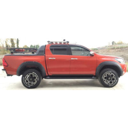 Купити Розширювачі колісних арок (2015-2020, АБС, на болтах) для Toyota Hilux 2015- рр