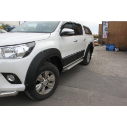 Купити Розширювачі колісних арок (2015-2020, АБС, на болтах) для Toyota Hilux 2015- рр