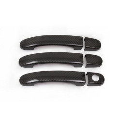 Купить Накладки на ручки (натуральный карбон) 3 ручки для Volkswagen T6