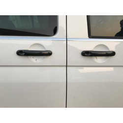 Купити Накладки на ручки (натуральний карбон) 4 ручки для Volkswagen Touran 2010-2015 рр