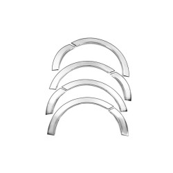 Купить Накладки на арки (4 шт, нерж) для Renault Lodgy 2013-2022 гг