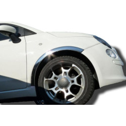 Купить Накладки на арки (4 шт, нерж) для Fiat 500/500L
