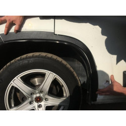 Купити Накладки на арки (4 шт, чорні) металеві для Fiat Ducato 2006-2025 рр