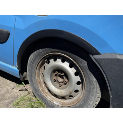 Купити Накладки на арки (4 шт, чорні) для Peugeot Expert 2007-2016 рр