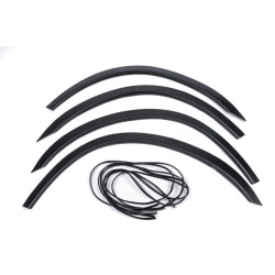 Купити Накладки на арки 2006-2013 (коротка база, 4 шт, чорні) для Ford Transit рр