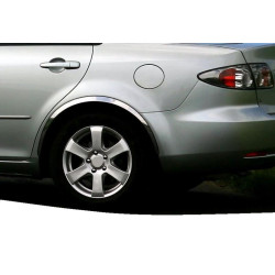 Купить Накладки на арки (4 шт, нерж) для Mazda 6 2003-2008 гг