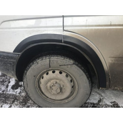 Купити Накладки на арки (6 шт, чорні) для Volkswagen LT 1995-2006 рр