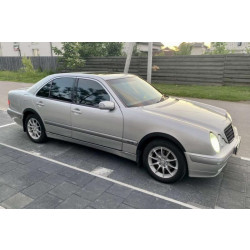 Купити Накладки на арки (4 шт, чорні) для Mercedes E-сlass W210 1995-2002 рр