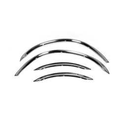 Купить Накладки на арки (4 шт, нерж) для Mercedes C-class W203 2000-2007 гг