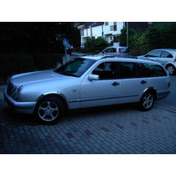 Купить Накладки на арки (4 шт, нерж) для Mercedes E-сlass W210 1995-2002 гг