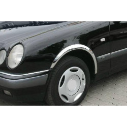 Купить Накладки на арки (4 шт, нерж) для Mercedes E-сlass W210 1995-2002 гг