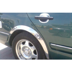 Купить Накладки на арки (4 шт, нерж) для Mercedes E-сlass W210 1995-2002 гг