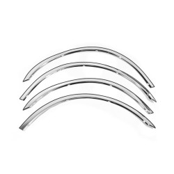 Купить Накладки на арки (4 шт, нерж) для Mercedes E-сlass W211 2002-2009 гг